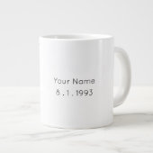 Leo Zodiac Custom Anniversaire Mug (Devant droit)