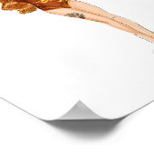 Leo Zodiac Illustration – Hand Drawn Poster (Hoek)