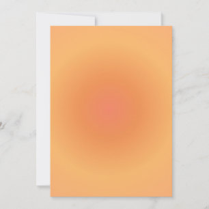 Leo Zodiac, Leo Aura Oranje Gradient Feestdagenkaart