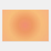 Leo Zodiac, Leo Aura Oranje Gradient Inpakpapier Vel (Voorkant 3)