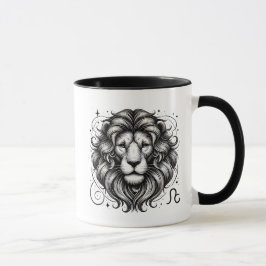 Leo Zodiac Lion Astrology Gift Mok