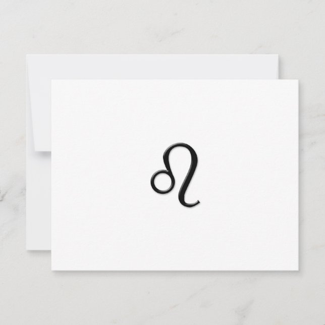 Leo - Zodiac Sign (Voorkant)