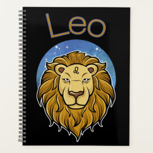 Léo Zodiac Sign Calendar Planner