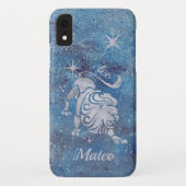 Leo Zodiac Sign iPhone XR Hoesje (Achterkant)