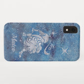 Leo Zodiac Sign iPhone XR Hoesje (Achterkant (horizontaal))