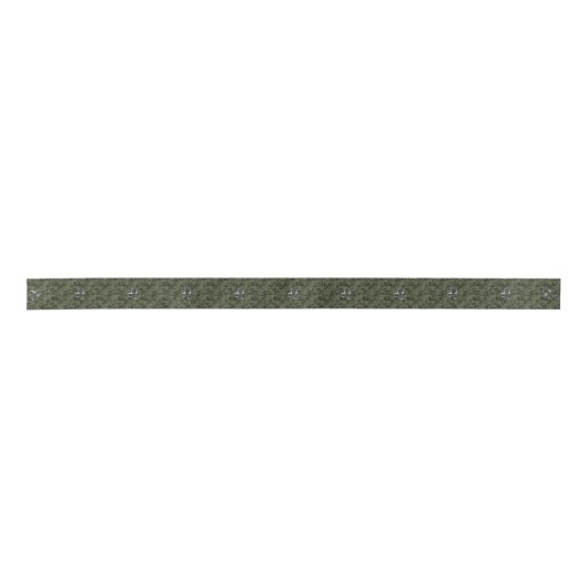Leo Zodiac Sign on Olive Green Digital Camo Lint (Voorkant)