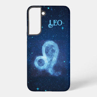 Leo Zodiac Sign Phone Case Samsung Galaxy Hoesje