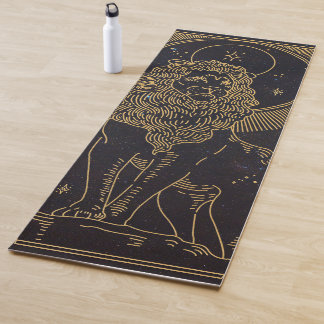 Leo Zodiac Sign Yoga Mat