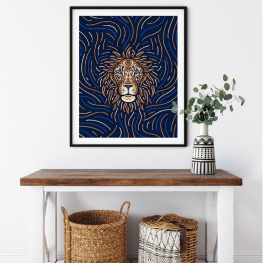 Leo Zodiac Sign | Zodiac Digital Print
