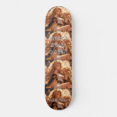 Leo Zodiac Skateboard Personalized Astrology Gift (Recto)