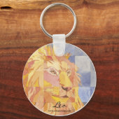 Leo Zodiac Sleutelhanger (Voorkant)
