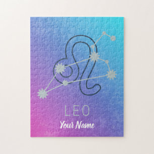 Leo Zodiac Sterrenteken Horoscoop Constellatie Legpuzzel