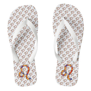 Leo Zodiac Symbol Element van Kenneth Yoncich Teenslippers