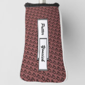 Leo Zodiac Symbol Standard van Kenneth Yoncich Golfheadcover (Draai 90)