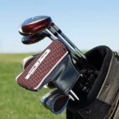 Leo Zodiac Symbol Standard van Kenneth Yoncich Golfheadcover (Insitu)