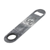 Leo Zodiac-symbool in Grunge Distress Style Speed Flessenopener (Voorkant Gekanteld)