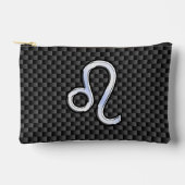 Leo Zodiac Symbool op het koolstofvezeldecor Etui (Voorkant)