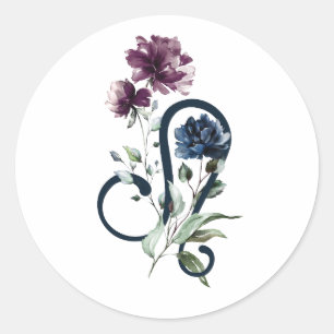 Leo Zodiac-symbool Ronde Sticker