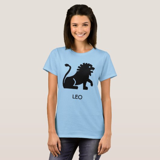 Leo Zodiac T-shirt (Voorkant volledig)