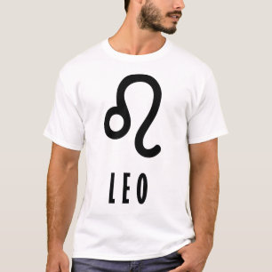 Leo-zodiazoolteken T-shirt