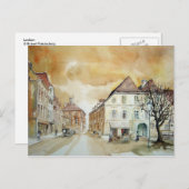 Leoben Briefkaart (Voorkant / Achterkant)