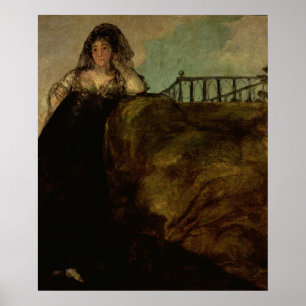 Leocadia Zorilla, de portier van de artiest Poster