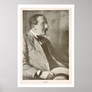 Leon Bakst (1866-1924), Russische schilder, portre Poster