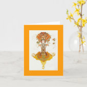Leon Bakst Ballet Kaart (Gele Bloem)