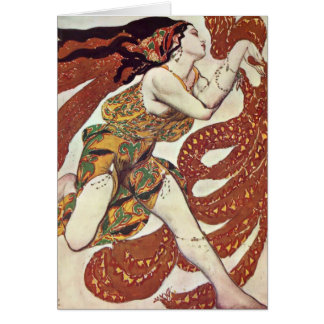 Leon Bakst-Costume design voor een bacchante