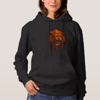 León de fuego Sudadera Hoodie