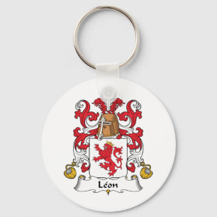 Leon Family Crest Sleutelhanger