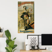 Leon Herrmann Magicia Vintage Poster (Thuiskantoor)
