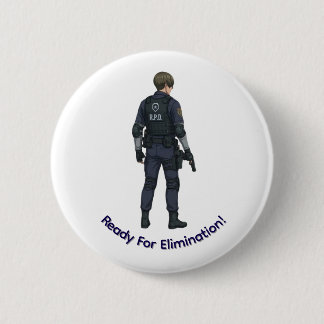leon kennedy Knop Ronde Button 5,7 Cm
