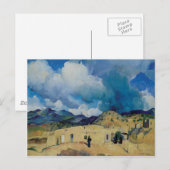 Leon Kroll Santa Fe Hills 1917 Briefkaart (Voorkant / Achterkant)