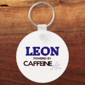 Leon met cafeïne sleutelhanger (Voorkant)