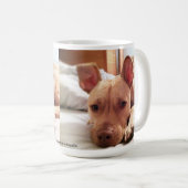 Leon Puppy Coffee Mug (Devant droit)
