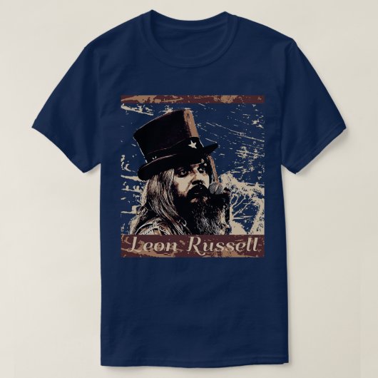 Leon Russell T-shirt (Design voorkant)