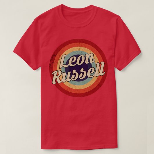 Leon Russell T-shirt (Design voorkant)