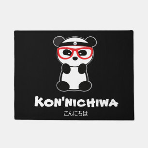 Leon the Panda Beer Kon'nichiwa Japans Deurmat