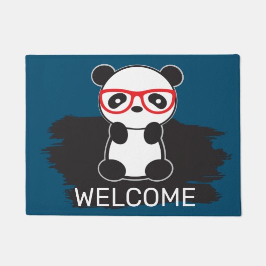 Leon the Panda Beer Welcome Mat (Voorkant)