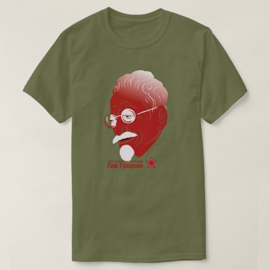 LEON TROTSKI T-SHIRT (Design voorkant)