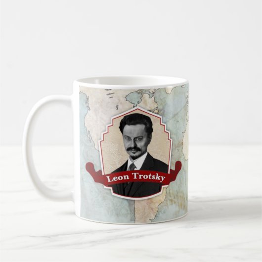 Leon Trotsky Historische Mok (Links)