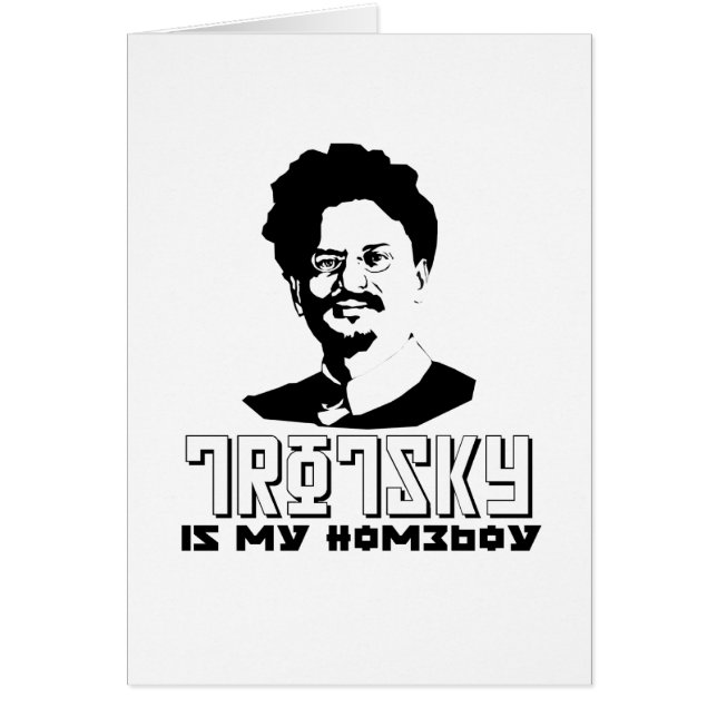 Leon Trotsky is mijn huisjongen (Voorkant)
