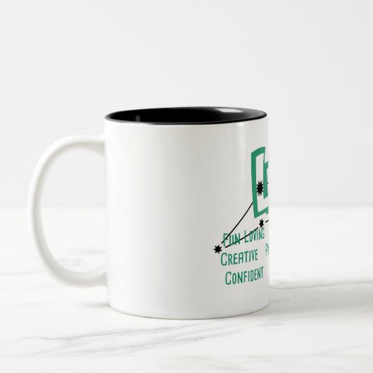 Léon Zodiaque Traits de Mug (Gauche)