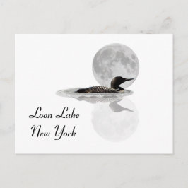 Leon zwemt in het Briefkaart Moonlight