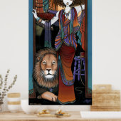 Leona Levon Bohemian Circus Lion Tamer Fae Poster (Cuisine)
