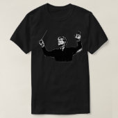 Leonard Bernstein Classical Composer Portrait Clas T-shirt (Design voorkant)