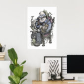 Leonard Oberlender-Color - Poster (Bureau à domicile)