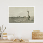 Leonard Stroud truc rijden. Poster (Keuken)