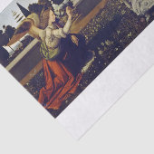 Leonardo Da Vinci | Aankondiging (circa 1472) Tissuepapier (Detail)